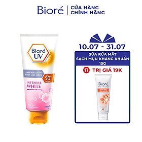 Serum Chống Nắng Dưỡng Thể Kháng Bụi - Trắng Sáng Mịn Màng Biore (150ml)
