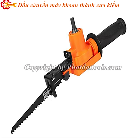 Đầu chuyển máy khoan thành máy cưa