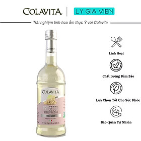 Giấm Rượu Vang Colavita Prosecco Wine Vinegar Nhập Khẩu Từ Ý