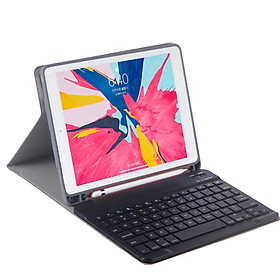 Keyboard Case 7 Backlit Cover for iPad 10.2" Pro 10.5" Air 3 None Backlit