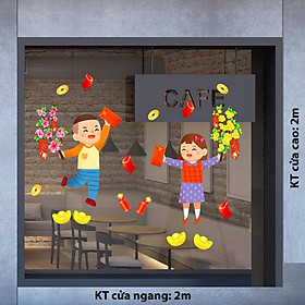 Mua DECAL TRANG TRÍ TẾT 2024 SỐ11