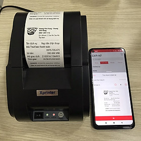 Mua MÁY IN HÓA ĐƠN KHÔNG DÂY XPRINTER 58IIH-KẾT NỐI BLUETOOTH VỚI ĐIỆN THOẠI+MÁY TÍNH ( SẢN PHẨM NHẬP KHẨU)
