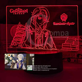 Mua Đèn Ngủ Genshin Impact Kamisato Ayato Type 01 GGSI3201 16 MÀU TUỲ CHỈNH