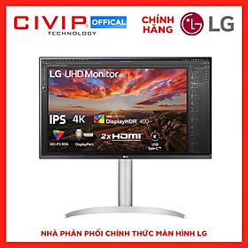 Mua Màn hình máy tính LG UHD 4K 27   IPS VESA DisplayHDR 400 27UP850-W Hàng chính hãng