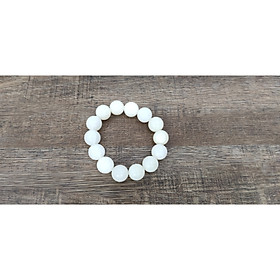 Vòng tay chuỗi hạt đá san hô trong hóa thạch 14 ly, vòng tay phong thủy đá tự nhiên Việt Nam