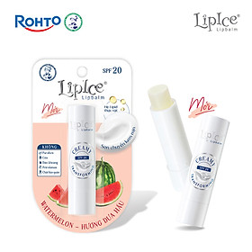 Son dưỡng không màu chuyển kem mịn Lipice Creamy 3.3g: Hương Dưa Hấu (Watermelon)