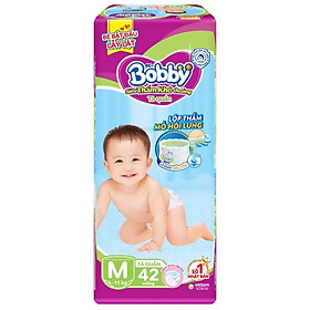 Tã Quần Bobby Siêu Thoáng M42 (42 Miếng)