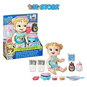 Đồ chơi bé gái Hasbro búp bê tóc vàng làm bữa sáng Baby Alive