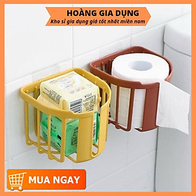 Giỏ Đựng Giấy Vệ Sinh Kệ Nhà Tắm Treo tường Đựng Khăn Giấy H111