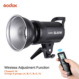 Đèn LED Quay Phim Godox SL Điều Khiển Từ Xa (5600K) (60W)