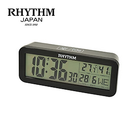 Mua Đồng hồ Rhythm LCT107NR02 – KT 14.8 x 5.7 x 4.7cm / 132g. Vỏ nhựa. Dùng Pin
