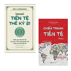 Hình ảnh sách Combo 2 Cuốn Về Tài Chính Hay- Chính Sách Tiền Tệ Thế Kỷ 21+Chiến Tranh Tiền Tệ - Phần 1 - Ai Thực Sự Là Người Giàu Nhất Thế Giới?