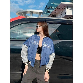 ÁO KHOÁC DU BOMBER UNISEX NỮ HỌA TIẾT SINH ĐỘNG LANA FASHION