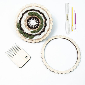Set with  Warping Boards for Weaving Weaving Loom Educational Creative Craft Weaving  Crochet Beginners