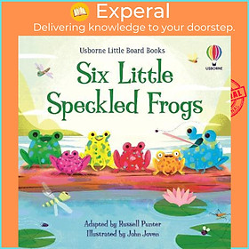 Hình ảnh Sách - Six Little Speckled Frogs by Russell Punter (UK edition, paperback)