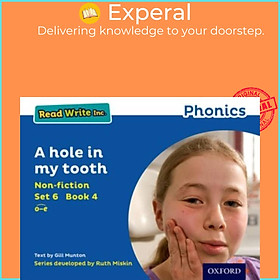 Sách - Read Write Inc. Phonics: A hole in my tooth (Blue Set 6 Non-fiction 4) by Ruth Miskin (UK edition, paperback)