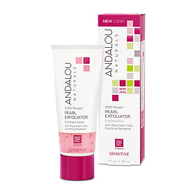 Tẩy da chết Andalou Naturals 1000 Roses Pearl Exfoliator 58ml