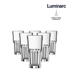 Bộ 6 ly thủy tinh cao luminarc granity 310ml - lugrg3654