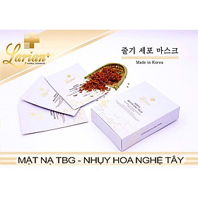 Hộp 10 gói mặt nạ dưỡng da tế bào gốc, chiết xuất từ nhụy hoa nghệ tây Larian+ (LARIAN DERMA REVITALISING MASK)