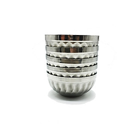 Mua Bộ 5 tô xoắn inox 2 lớp cách nhiệt loại 18cm
