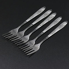 Mua Bộ 5 Nĩa Inox Ghim Trái Cây ( 13cm)