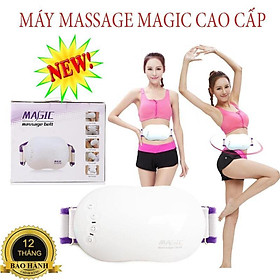 Đánh tan mỡ bụng, Máy mát xa bụng, Đai massage Magic cao cấp, giúp đánh tan mỡ thừa, lưu thông máu tốt- SALE 50%
