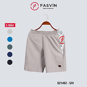 Quần đùi nam Fasvin Q21462.HN vải gió chun co giãn mềm mại thoải mái vận động
