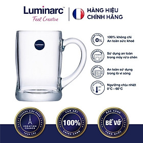 Hình ảnh Bộ 6 Ly Bia Thuỷ Tinh Luminarc Benidorm 450ml - LUBEG2616