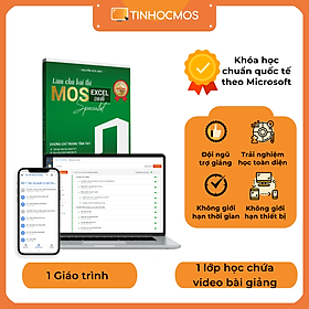 Hình ảnh sách Làm chủ bài thi MOS Excel 2016 Specialist