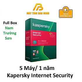 Phần mềm Kaspersky Internet 5PC 1 năm - Hàng chính hãng