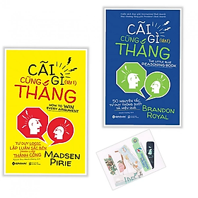 [ Thăng Long Books ] Sách (Combo 2 cuốn): Cãi gì cũng thắng tập 1 + tập 2