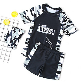 Đồ bơi bé trai ngắn tay Beach size từ 18kg đến 52kg