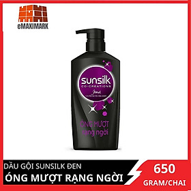 Dầu gội Sunsilk Óng mượt rạng ngời (Đen) 650g