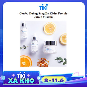 Combo Dưỡng Sáng Da Klairs Freshly Juiced Vitamin