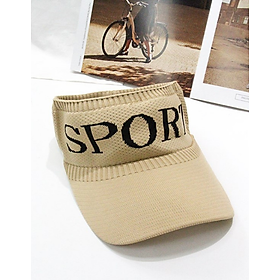Nón lưỡi trai thể thao nữa đầu thêu chữ Sport cá tính - NTT03