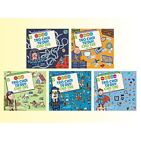 Bộ Sách Trò Chơi Tư Duy Cho Trẻ - Buke Buke (Combo/ Tùy Chọn Lẻ, EBM)  - Bản Quyền