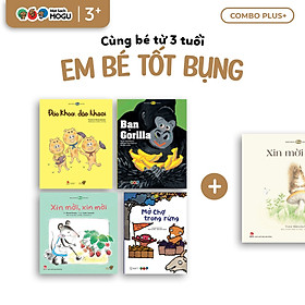 Sách cho bé từ 3 tuổi - Bộ 5 cuốn Nuôi dạy em bé tốt bụng