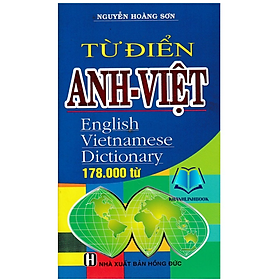 Hình ảnh Sách - Từ Điển Anh Việt 178.000 Từ (HA)