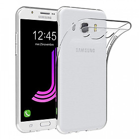 Ốp lưng dẻo cho Samsung Galaxy J7 2016 Ultra Thin (Mỏng 0.6mm. trong suốt) - Hàng chính hãng