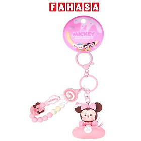 Móc Khóa Bánh Donut Disney Và Những Người Bạn - Chuột Mickey Chuột Minnie - Goldlok STC119034/Minnie