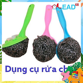 dụng cụ cọ rửa xoong ,nồi,chảo (siêu êm) 