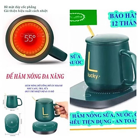 Mua 1 BỘ ĐẾ HÂM NÓNG NƯỚC TẶNG KÈM THEO CỐC XỨ SANG TRỌNG ĐẸP CHẤT LƯỢNG CHO MỌI NHÀ