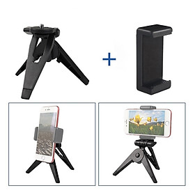 Tripod giá đỡ 3 chân mini để bàn cho điện thoại, gopro