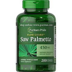 Puritans Pride Saw Palmetto 450 Mg, 200 Count