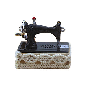 Dollhouse Miniature Sewing Machine Miniature Dollhouse Decoration Accessories for Decoration