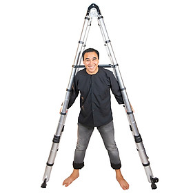 Thang nhôm rút đôi Nhật Bản HAKAWA HK238 (3.8M) - Phân phối chính hãng