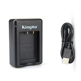 Sạc pin đôi KingMa BM028 cho Sony RX100 AS30V AS100VR HX400 WX300 - Hàng Chính Hãng