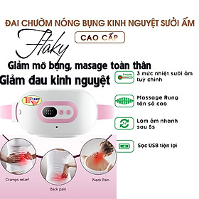 Đai Chườm Nóng, Máy Massage Giảm Đau Bụng Kinh - Hỗ Trợ Chống Lão Hoá Da Sau Sinh - Hàng Chính Hãng