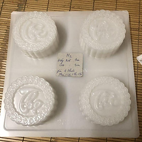 Mua Khuôn xôi phúc lộc thọ  khuôn bánh trung thu 9cm