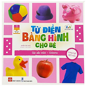 Từ điển bằng hình cho bé – Các sắc màu – Colours